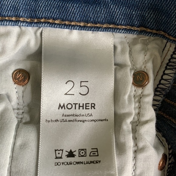 mother‎ High Waisted Looker Jeans in Gift Wrap Wash - Picture 4 of 7